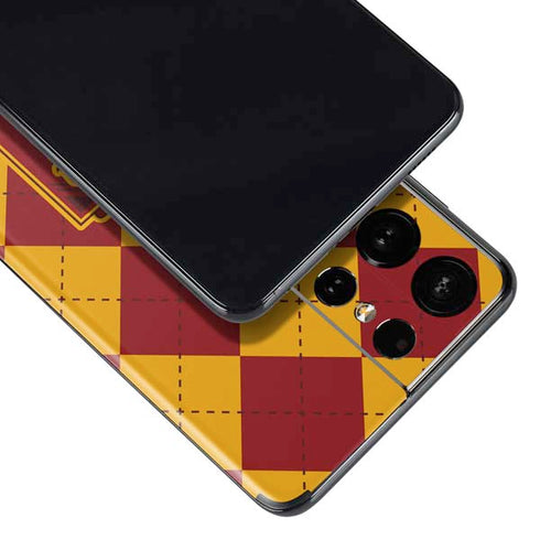 Wizarding Worlds Harry Potter Gryffindor Huse Crest Galaxy S21 Ultra 5G Skin