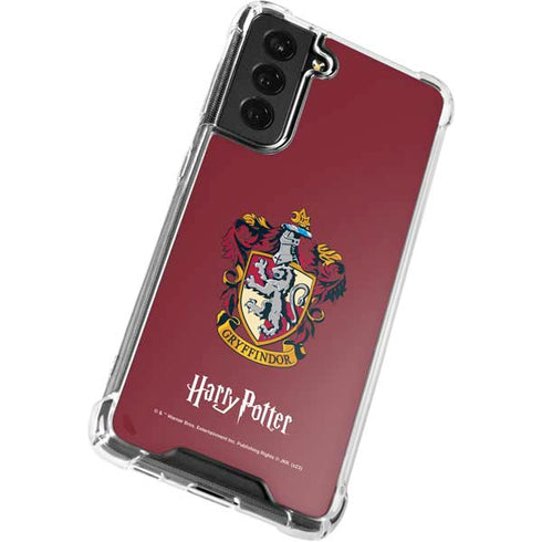 Wizarding World Harry Potter Gryffindor House Crest Galaxy S22 Clear Case