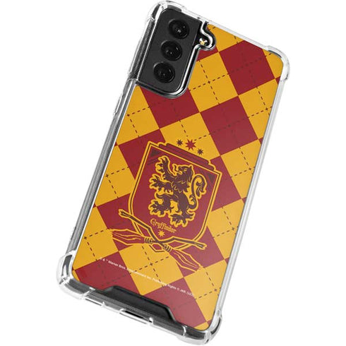 Wizarding Worlds Harry Potter Gryffindor Huse Crest Galaxy S22 Plus Clear Case