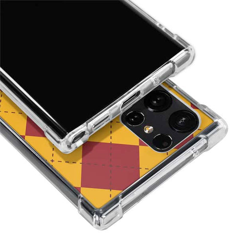 Wizarding Worlds Harry Potter Gryffindor Huse Crest Galaxy S22 Ultra Clear Case