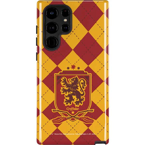 Wizarding Worlds Harry Potter Gryffindor Huse Crest Galaxy S22 Ultra Pro Case
