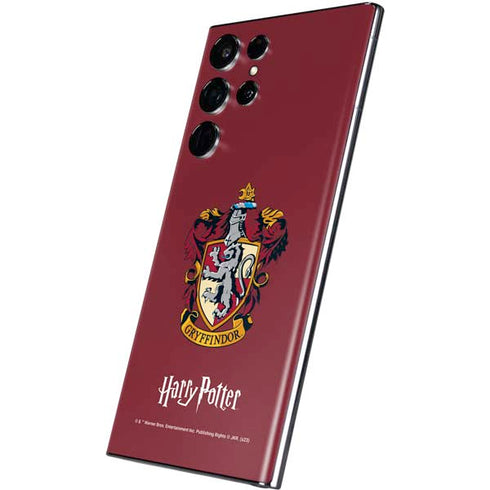 Wizarding World Harry Potter Gryffindor House Crest Galaxy S22 Ultra Skin