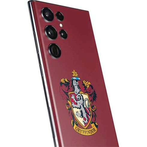 Wizarding World Harry Potter Gryffindor House Crest Galaxy S22 Ultra Skin