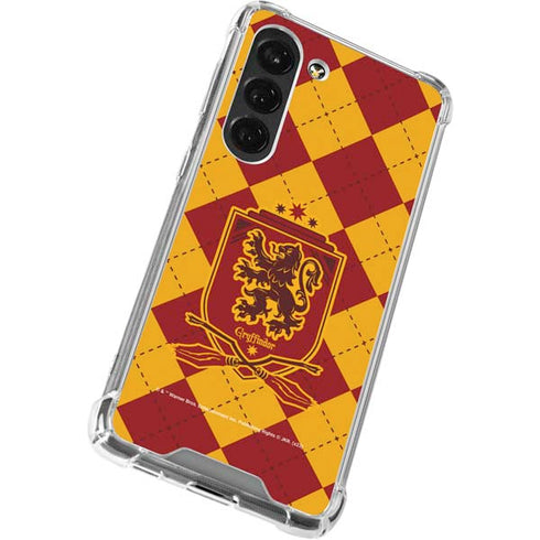Wizarding Worlds Harry Potter Gryffindor Huse Crest Galaxy S23 Clear Case