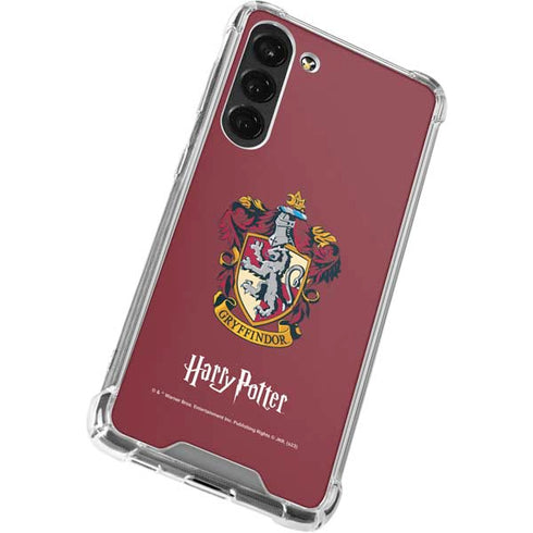 Wizarding World Harry Potter Gryffindor House Crest Galaxy S23 Plus Clear Case