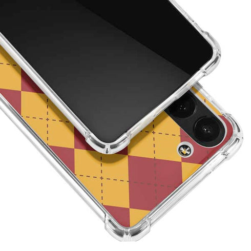 Wizarding Worlds Harry Potter Gryffindor Huse Crest Galaxy S23 Plus Clear Case