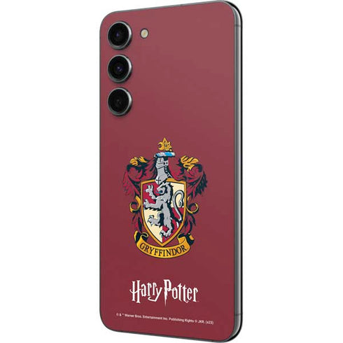 Wizarding World Harry Potter Gryffindor House Crest Galaxy S23 Plus Skin
