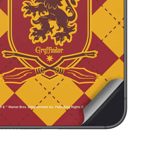 Wizarding Worlds Harry Potter Gryffindor Huse Crest Galaxy S23 Plus Skin