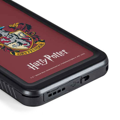Wizarding World Harry Potter Gryffindor House Crest Galaxy S23 Plus Waterproof Case