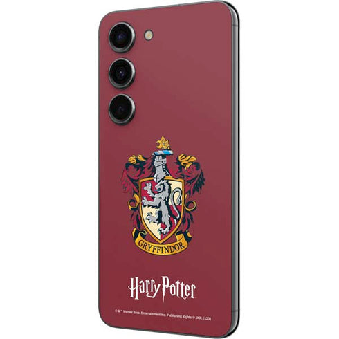Wizarding World Harry Potter Gryffindor House Crest Galaxy S23 Skin