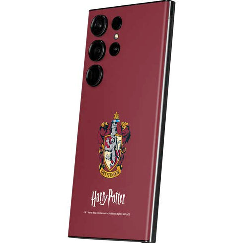 Wizarding World Harry Potter Gryffindor House Crest Galaxy S23 Ultra Skin