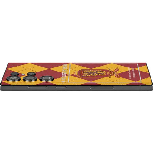 Wizarding Worlds Harry Potter Gryffindor Huse Crest Galaxy S23 Ultra Skin