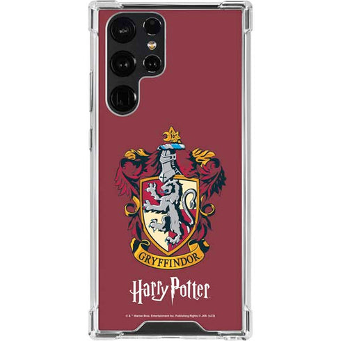Wizarding World Harry Potter Gryffindor House Crest Galaxy S24 Ultra Clear Case