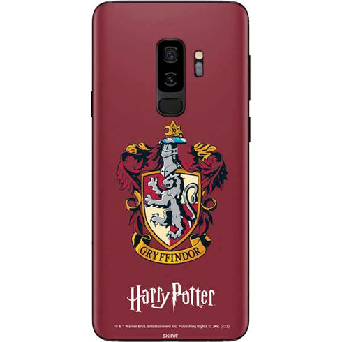 Wizarding World Harry Potter Gryffindor House Crest Galaxy S9 Plus Skin