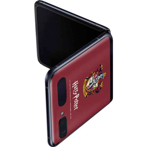 Wizarding World Harry Potter Gryffindor House Crest Galaxy Z Flip Skin