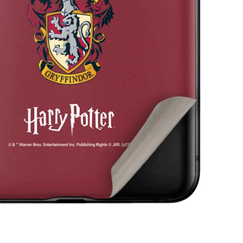 Wizarding World Harry Potter Gryffindor House Crest Galaxy Z Flip Skin
