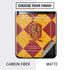 Wizarding Worlds Harry Potter Gryffindor Huse Crest Galaxy Z Flip Skin