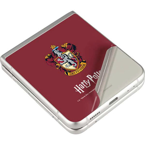Wizarding World Harry Potter Gryffindor House Crest Galaxy Z Flip4 5G Skin
