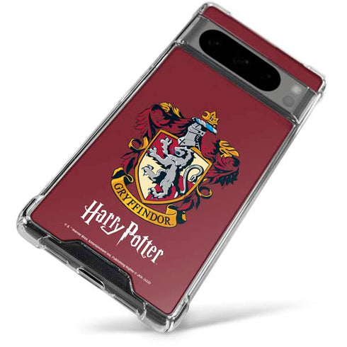 Wizarding World Harry Potter Gryffindor House Crest Google Pixel 8 Pro Clear Case