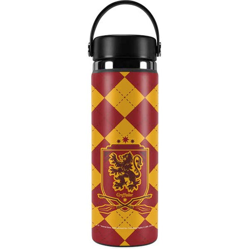 Wizarding Worlds Harry Potter Gryffindor Huse Crest Hydro Flask 20oz Wide Mouth Skin