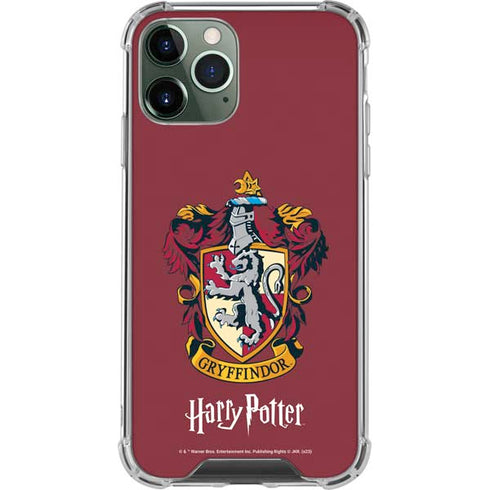 Wizarding World Harry Potter Gryffindor House Crest iPhone 11 Pro Max Clear Case