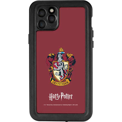 Wizarding World Harry Potter Gryffindor House Crest iPhone 11 Pro Max Waterproof Case