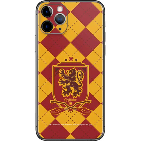 Wizarding Worlds Harry Potter Gryffindor Huse Crest iPhone 11 Pro Skin
