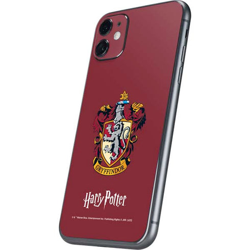 Wizarding World Harry Potter Gryffindor House Crest iPhone 11 Skin