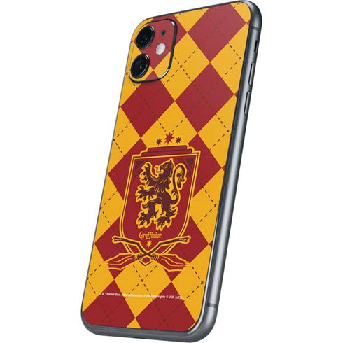 Wizarding Worlds Harry Potter Gryffindor Huse Crest iPhone 11 Skin