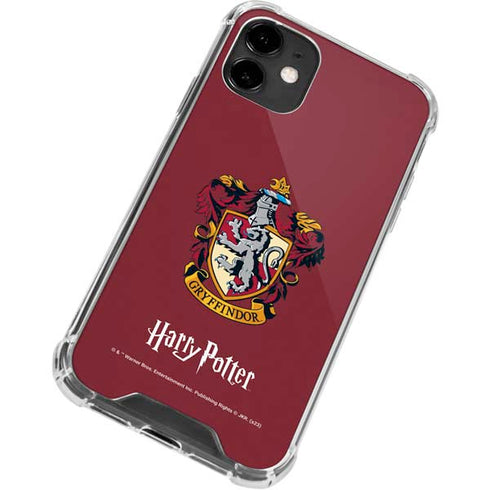 Wizarding World Harry Potter Gryffindor House Crest iPhone 12 Mini Clear Case