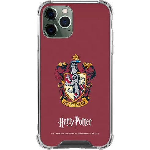 Wizarding World Harry Potter Gryffindor House Crest iPhone 12 Pro Clear Case