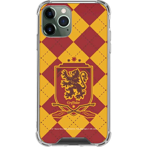 Wizarding Worlds Harry Potter Gryffindor Huse Crest iPhone 12 Pro Clear Case
