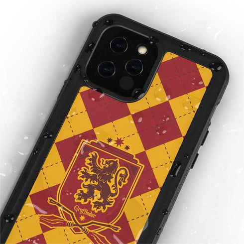 Wizarding Worlds Harry Potter Gryffindor Huse Crest iPhone 12 Pro Max Waterproof Case