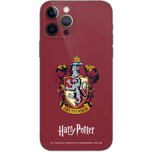 Wizarding World Harry Potter Gryffindor House Crest iPhone 12 Pro Skin