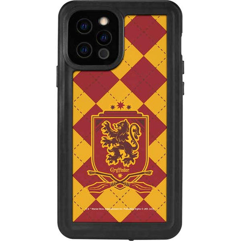 Wizarding Worlds Harry Potter Gryffindor Huse Crest iPhone 12 Pro Waterproof Case