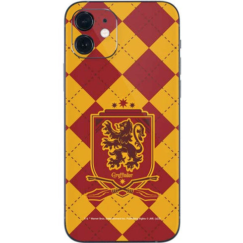 Wizarding Worlds Harry Potter Gryffindor Huse Crest iPhone 12 Skin