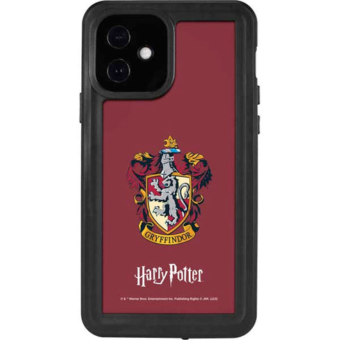 Wizarding World Harry Potter Gryffindor House Crest iPhone 12 Waterproof Case