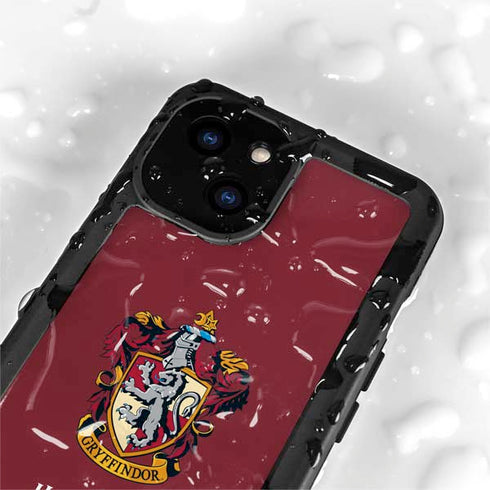 Wizarding World Harry Potter Gryffindor House Crest iPhone 13 Mini Waterproof Case