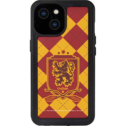 Wizarding Worlds Harry Potter Gryffindor Huse Crest iPhone 13 Mini Waterproof Case