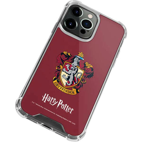 Wizarding World Harry Potter Gryffindor House Crest iPhone 13 Pro Max Clear Case