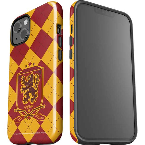 Wizarding Worlds Harry Potter Gryffindor Huse Crest iPhone 15 Impact Case