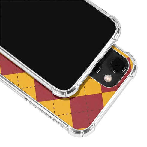 Wizarding Worlds Harry Potter Gryffindor Huse Crest iPhone 14 Plus Clear Case