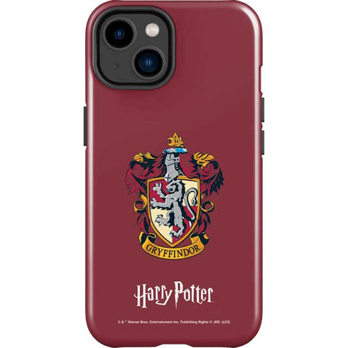 Wizarding World Harry Potter Gryffindor House Crest iPhone 15 Plus Impact Case