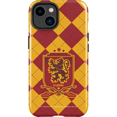 Wizarding Worlds Harry Potter Gryffindor Huse Crest iPhone 15 Plus Impact Case
