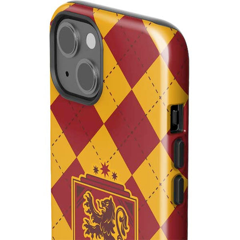 Wizarding Worlds Harry Potter Gryffindor Huse Crest iPhone 15 Plus Impact Case