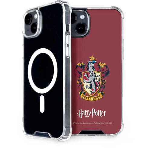 Wizarding World Harry Potter Gryffindor House Crest iPhone 15 Plus MagSafe Case