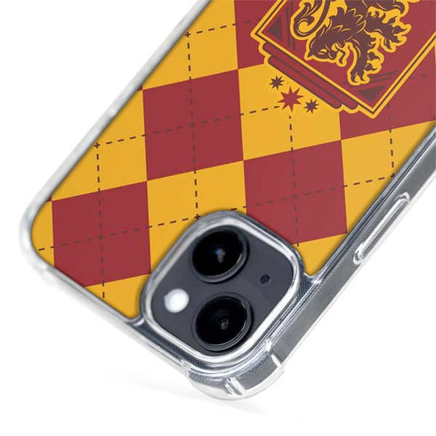 Wizarding Worlds Harry Potter Gryffindor Huse Crest iPhone 15 Plus MagSafe Case