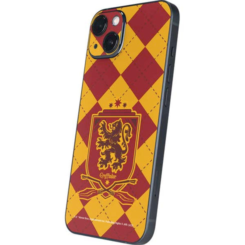 Wizarding Worlds Harry Potter Gryffindor Huse Crest iPhone 15 Plus Skin