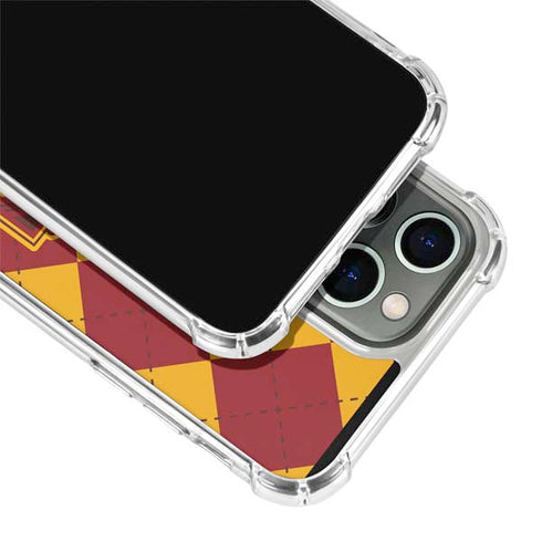 Wizarding Worlds Harry Potter Gryffindor Huse Crest iPhone 14 Pro Clear Case