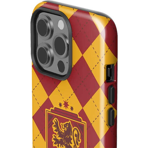 Wizarding Worlds Harry Potter Gryffindor Huse Crest iPhone 15 Pro Impact Case